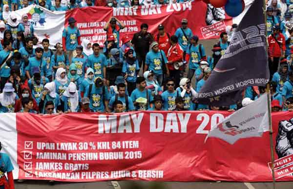 Tiga Titik Kumpul Buruh pada Peringatan May Day